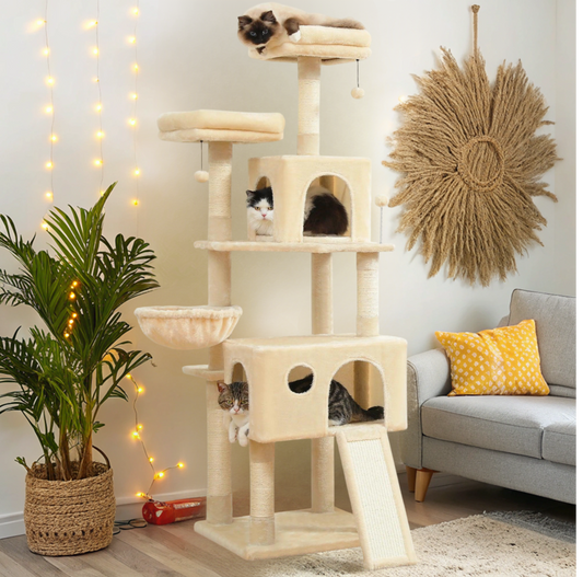 Arbre à chat multi-étage Perle