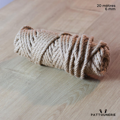 Corde pour arbre à chat Pattounerie