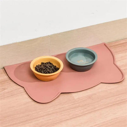 Tapis de gamelle pour chat Pattounerie