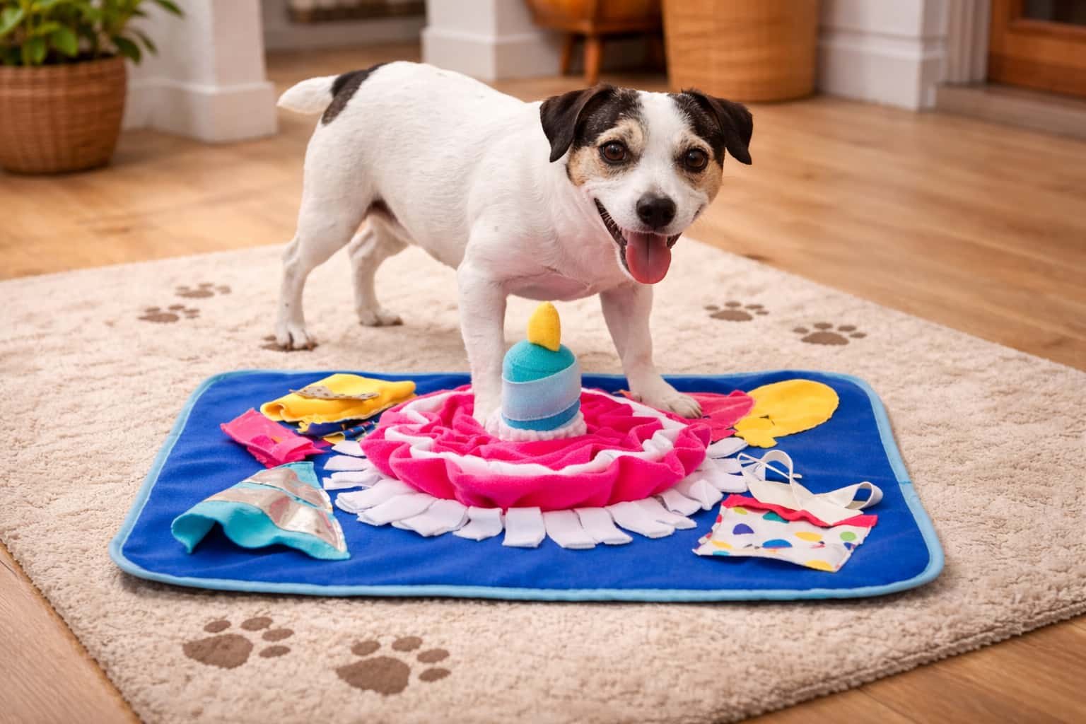 Tapis de fouile pour chien