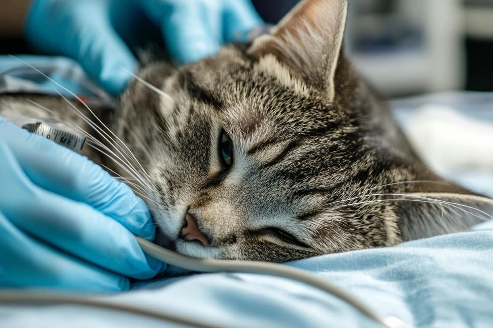 Surveillance des signes vitaux du chat